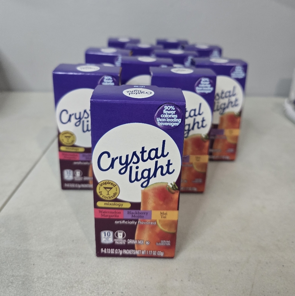 11x Crystal Light Mixology On The Go Drink Mix 9 MaiTai Mojita Margarita SOLD
